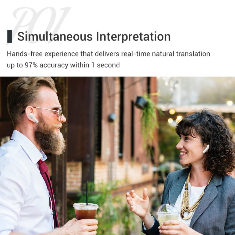 VibraTalk™ M6 Smart Translator Earbuds – Real-Time 127-Language AI Translation