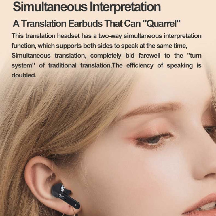 VibraTalk™ Y113 Smart Translator Earphones – Real-Time Voice Translation in 40 Languages