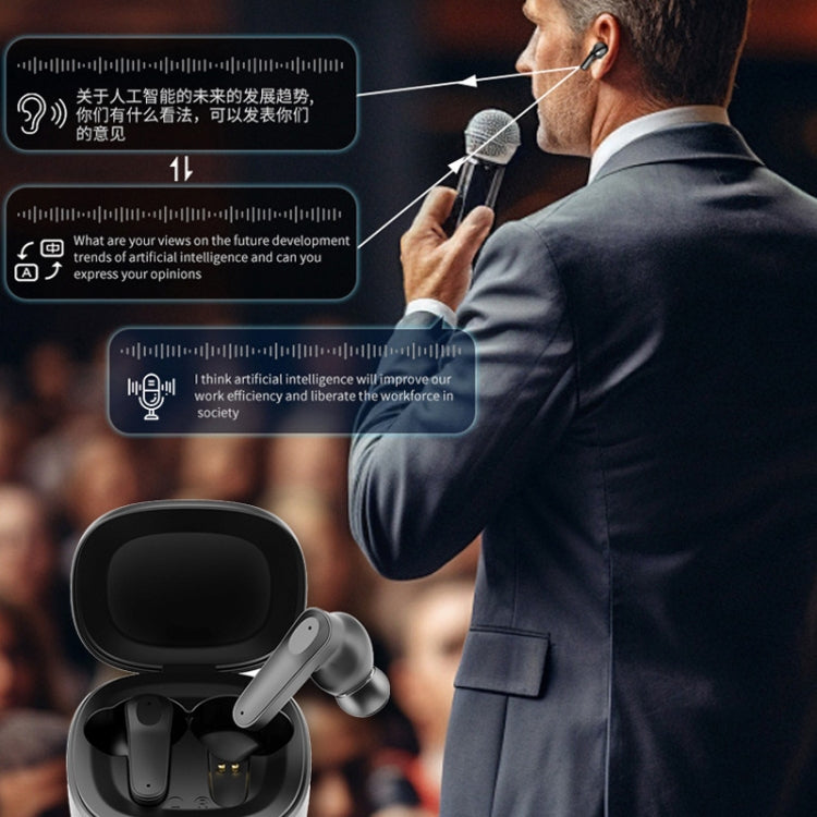 VibraTalk™ A98 AI Translator Earphones – Instant Voice Translation & Noise-Cancelling Bluetooth 5.4