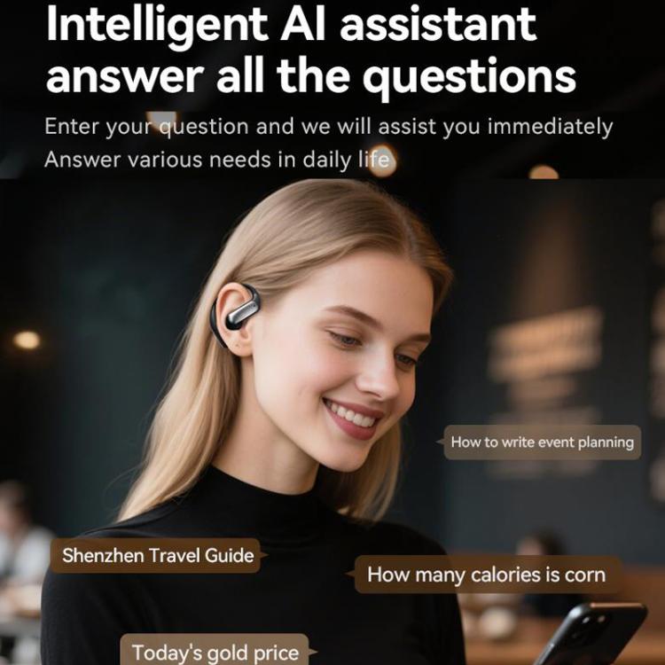VibraTalk™ M127 AI Translator Earphones – Real-Time Voice Translation & Bluetooth Audio