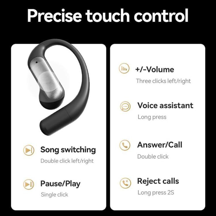 VibraTalk™ M127 AI Translator Earphones – Real-Time Voice Translation & Bluetooth Audio