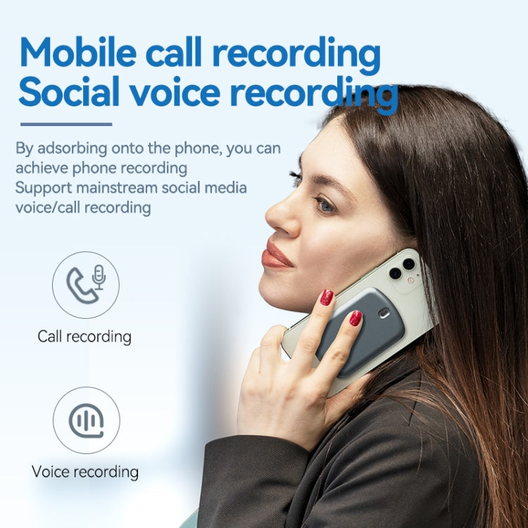 A1A Strong Magnetic Mobile Call Voice Recorder APP Recording Version