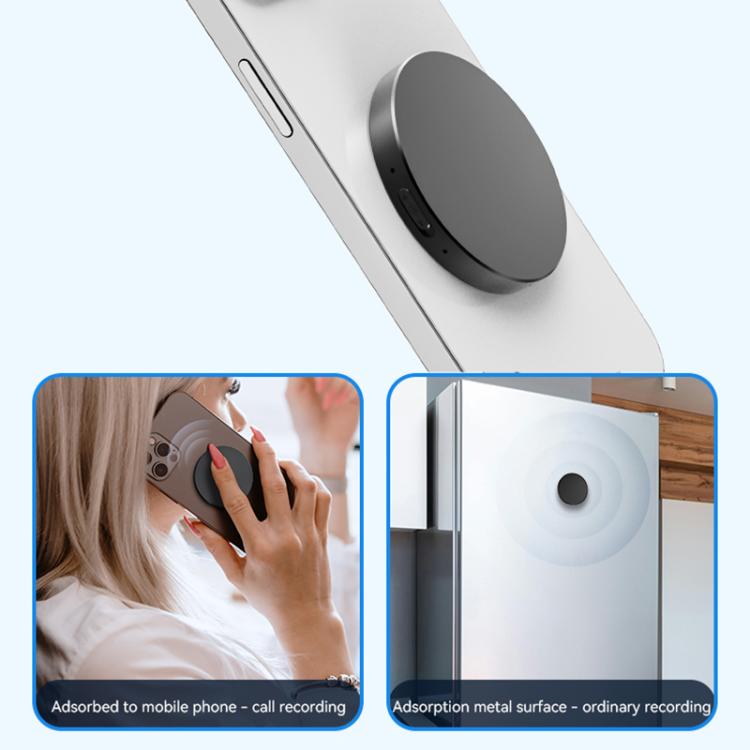 JNN A6 Portable Smart AI Magnetic Recorder Support APP Control