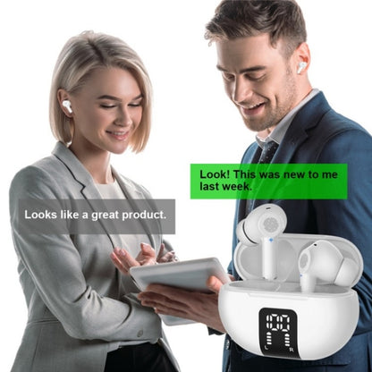 VibraTalk™ M10 Smart Translator Earphones – Real-Time AI Voice Translation + Bluetooth Calls
