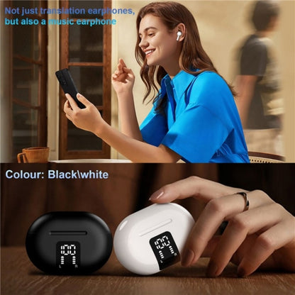 VibraTalk™ M10 Smart Translator Earphones – Real-Time AI Voice Translation + Bluetooth Calls