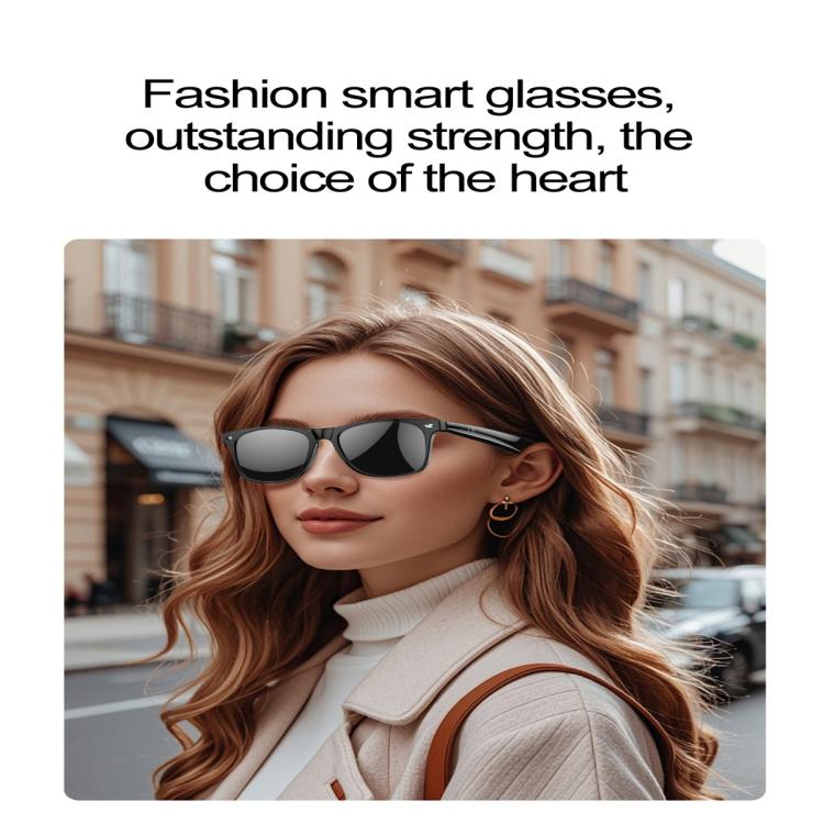 VibraTalk™ W100 Smart Glasses – AI Translation, Conversation & Bluetooth Audio