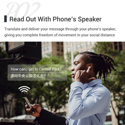 VibraTalk™ M6 Smart Translator Earbuds – Real-Time 127-Language AI Translation