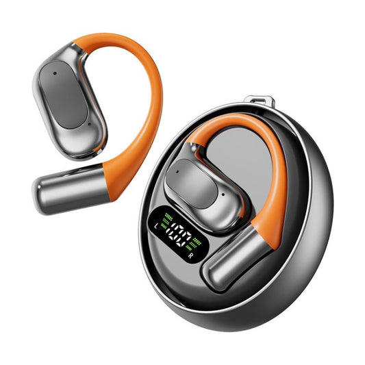 VibraTalk™ M113 AI Translator Headset – Real-Time Voice & Text Translation Bluetooth Earbuds
