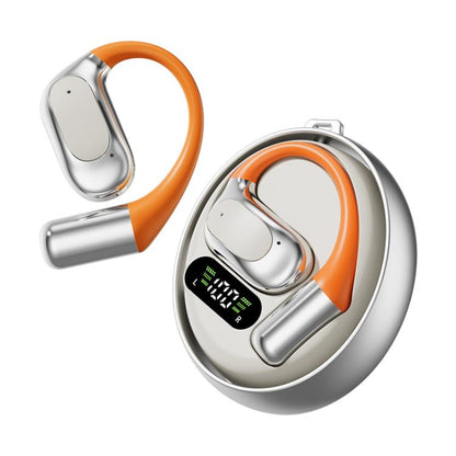 VibraTalk™ M113 AI Translator Headset – Real-Time Voice & Text Translation Bluetooth Earbuds