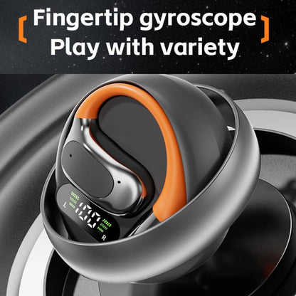 VibraTalk™ M113 AI Translator Headset – Real-Time Voice & Text Translation Bluetooth Earbuds